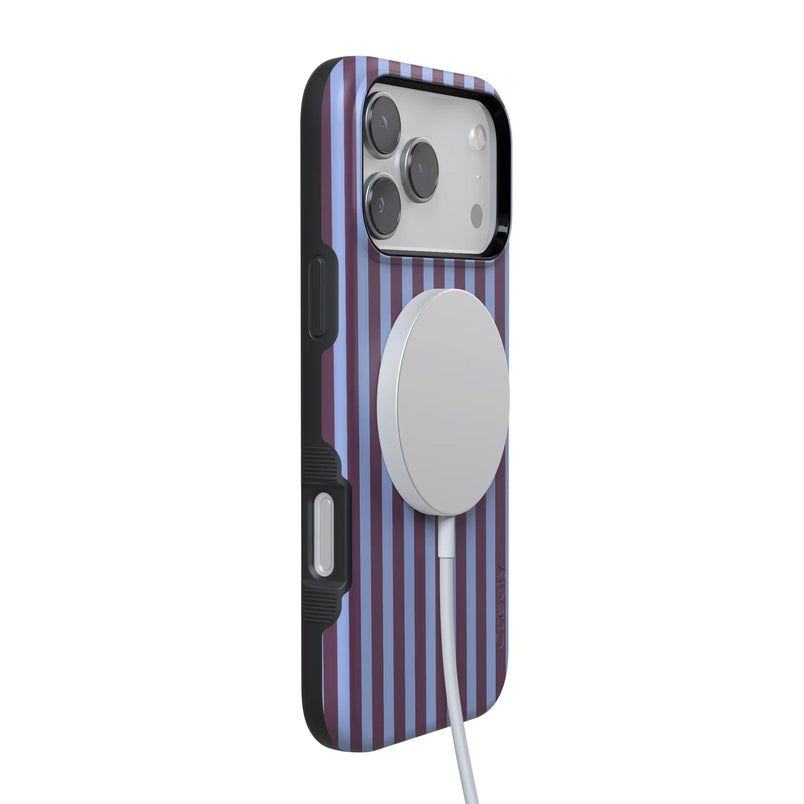 Perfect Stripes | Purple & Blue Stripes Case