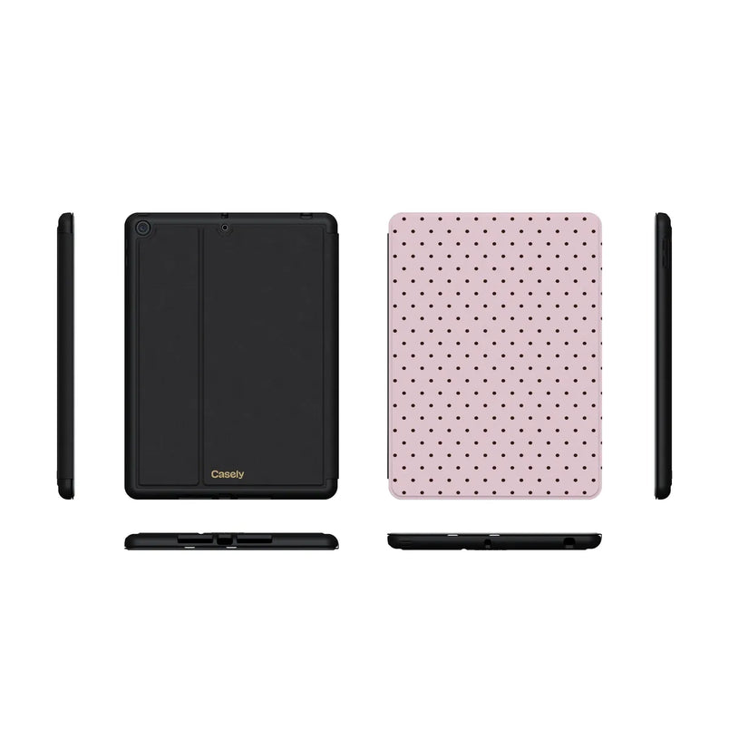 On the Dot | Pink Polka Dot iPad Case