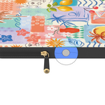 Tropical Heat | Beachy Collage Laptop Case
