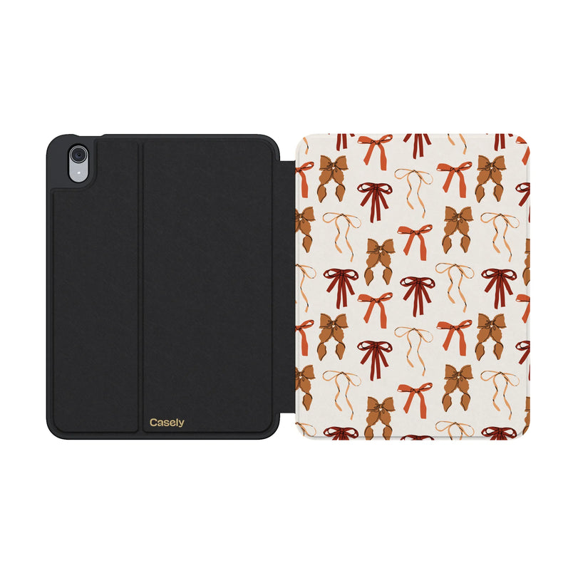 Fall Girlie | Pumpkin Spice Bows iPad Case