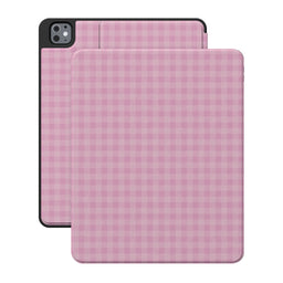 Sweet Jam | Light Pink Gingham iPad Case