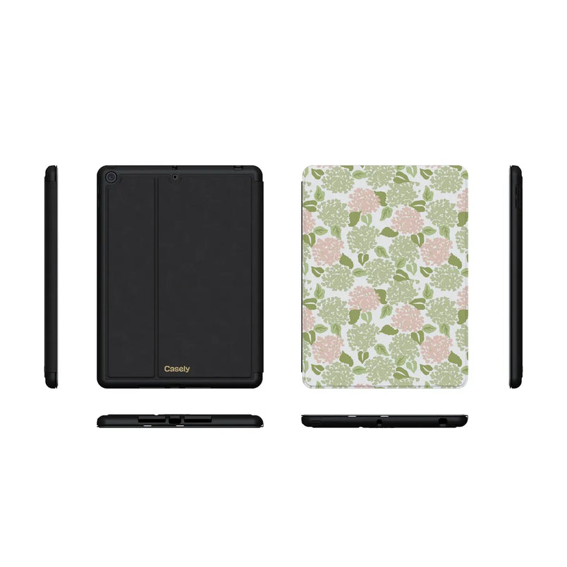Hydrangea Haze | Floral Garden iPad Case