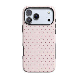 On the Dot | Blush Pink Polka Dot Case