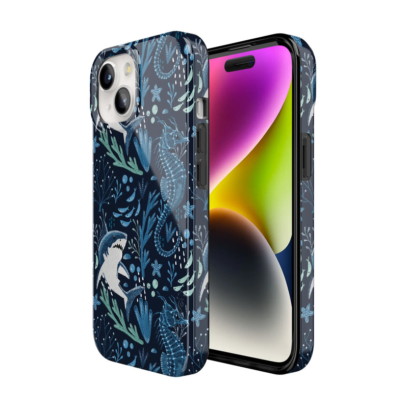 Midnight Reef | Shark Print Case