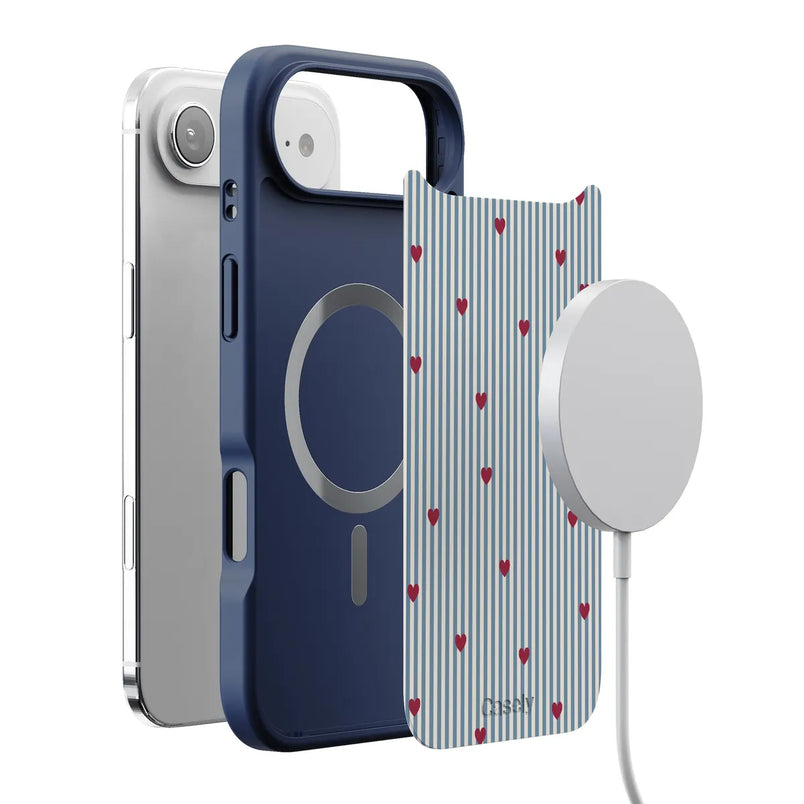 Love Lines | Blue Stripes Case