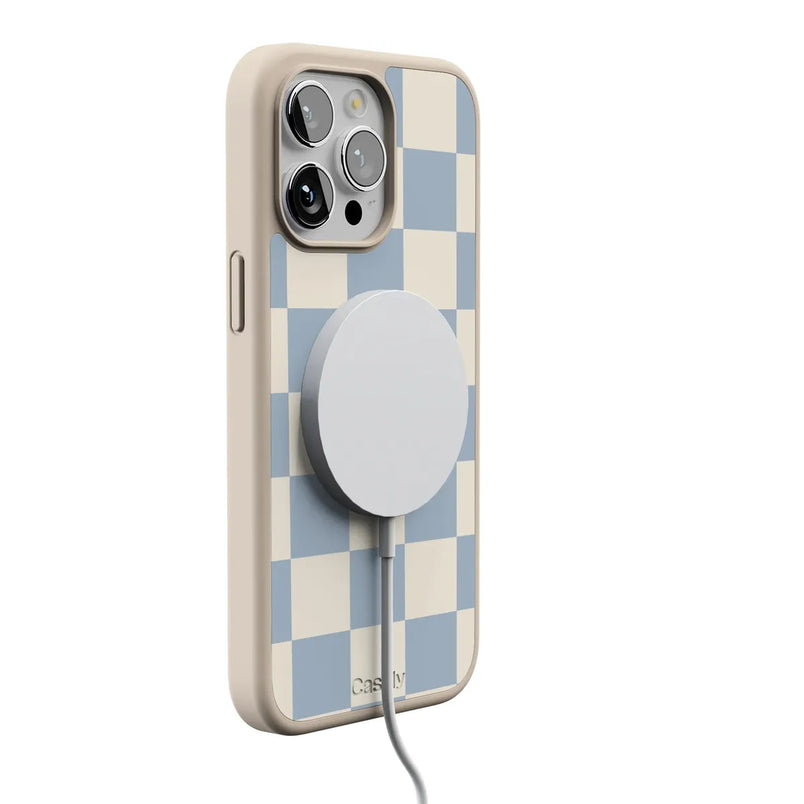 Fit Check | Light Blue Checkerboard Case