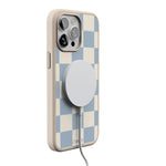 Fit Check | Light Blue Checkerboard Case