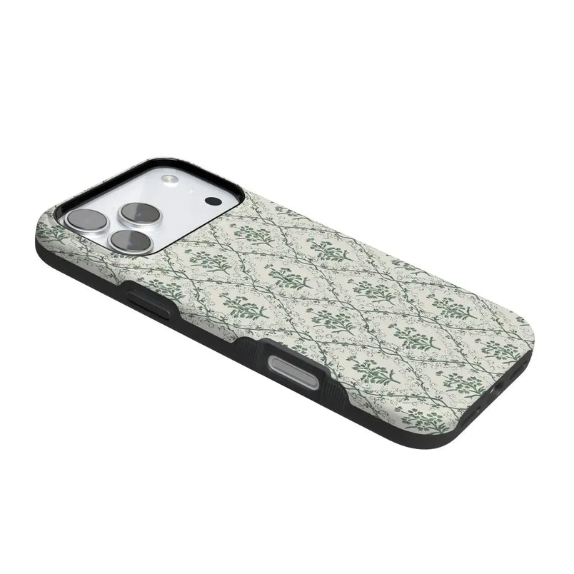 Sage Tapestry | Floral Vines Case