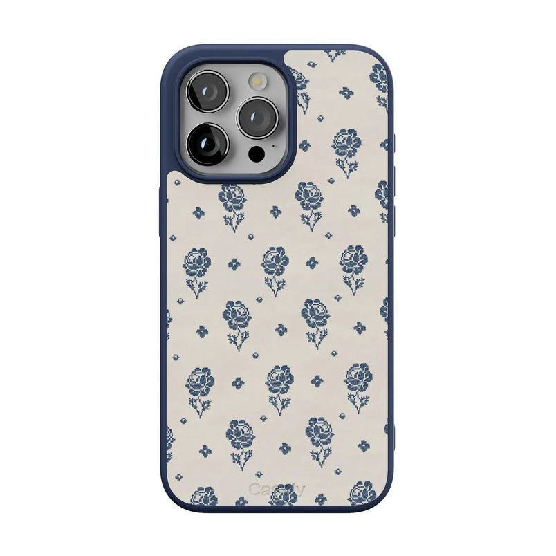 Seaside Stitch | Vintage Roses Case - iPhone 13 Pro