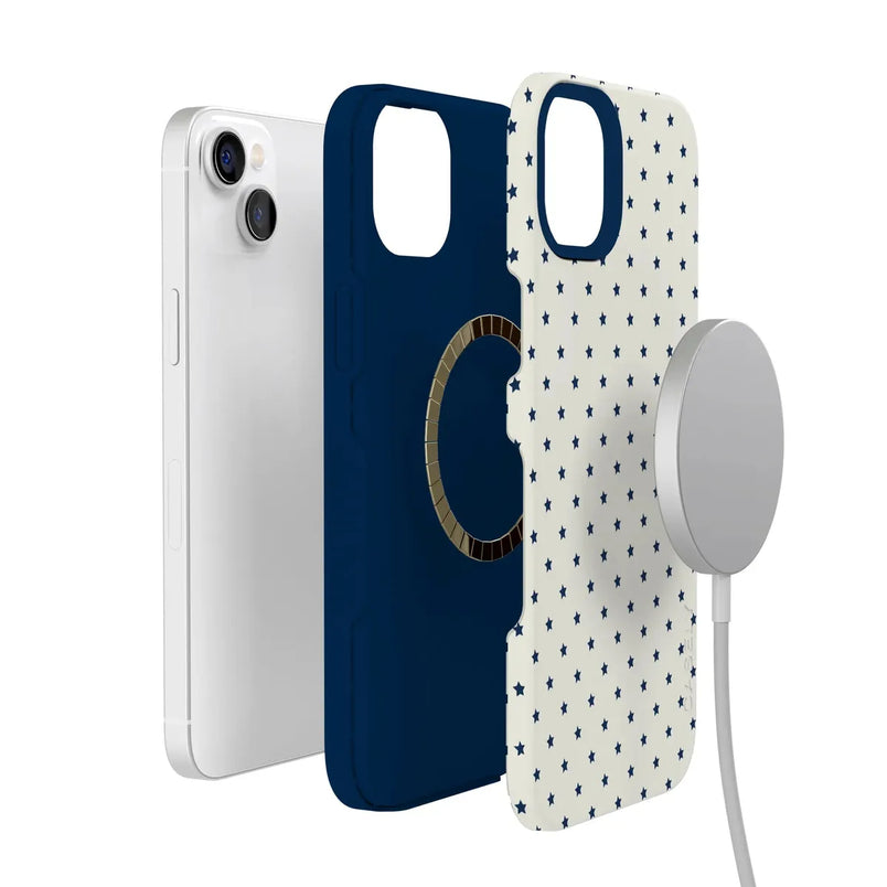 Tiny Stars | Blue & White Case