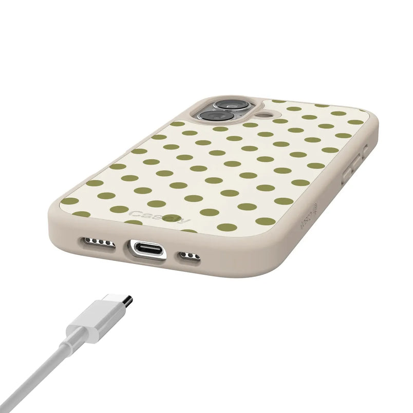 Spotted in SoHo | Green Polka Dot Case