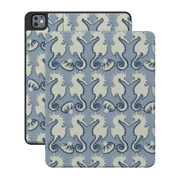 Seahorse Drift | Coastal Blues iPad Case