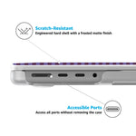 Sweet Jam | Purple Gingham Laptop Shell