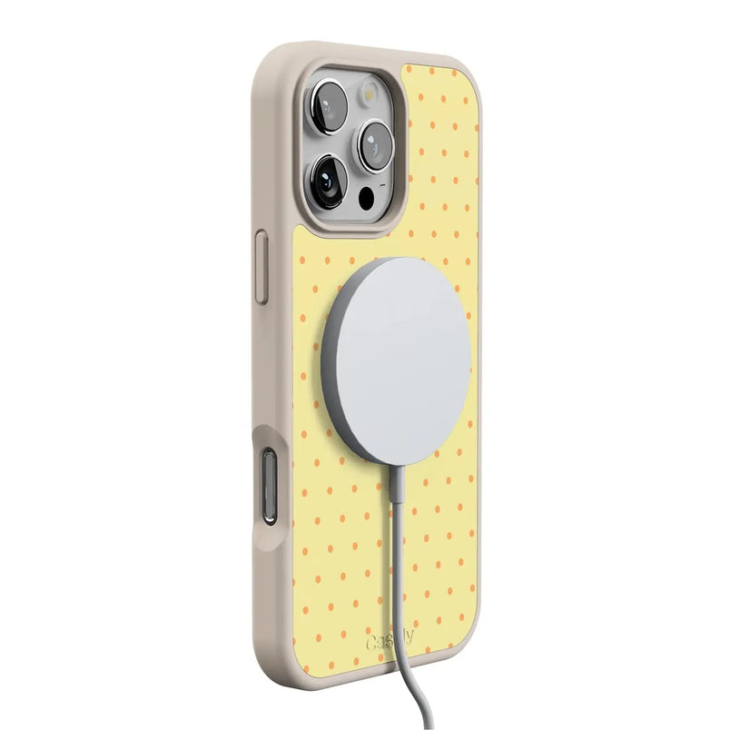 On the Dot | Yellow Polka Dot Case