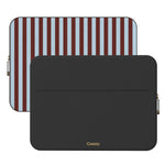 Sunday in Brooklyn | Blue Stripes Laptop Case