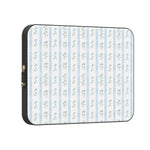 Cottage Stripe | Blue Floral Laptop Case