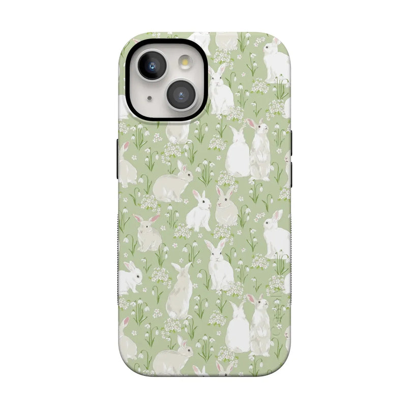 Hop to it | Green Bunny Case