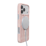 Pretty in Pastel | Blush Stripes Case