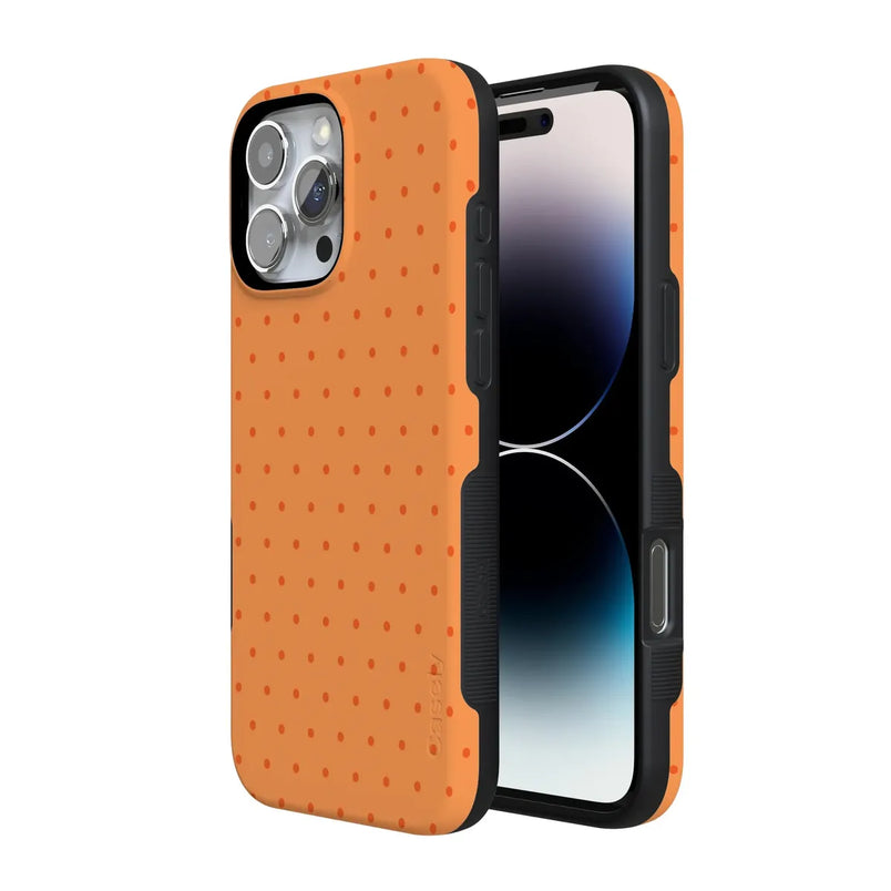 On the Dot | Orange Polka Dot Case