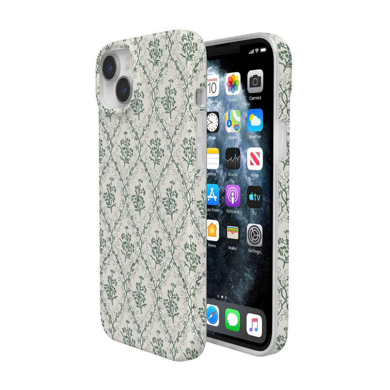 Sage Tapestry | Floral Vines Case