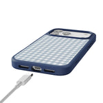 Pastel Picnic | Blue Gingham Case