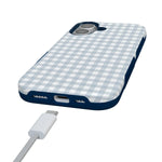 Pastel Picnic | Blue Gingham Case