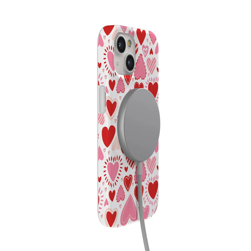 Love Struck | Heart Stickers Case