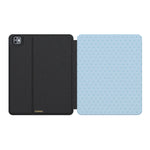 On the Dot | Blue Monochrome Polka Dot iPad Case