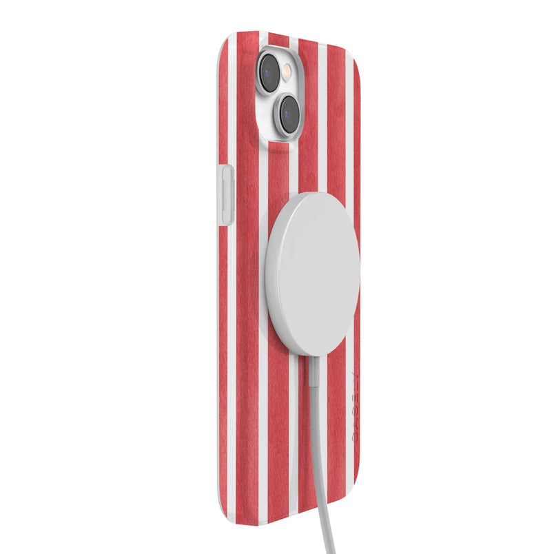 East Coast Summer | Red Stripes Case