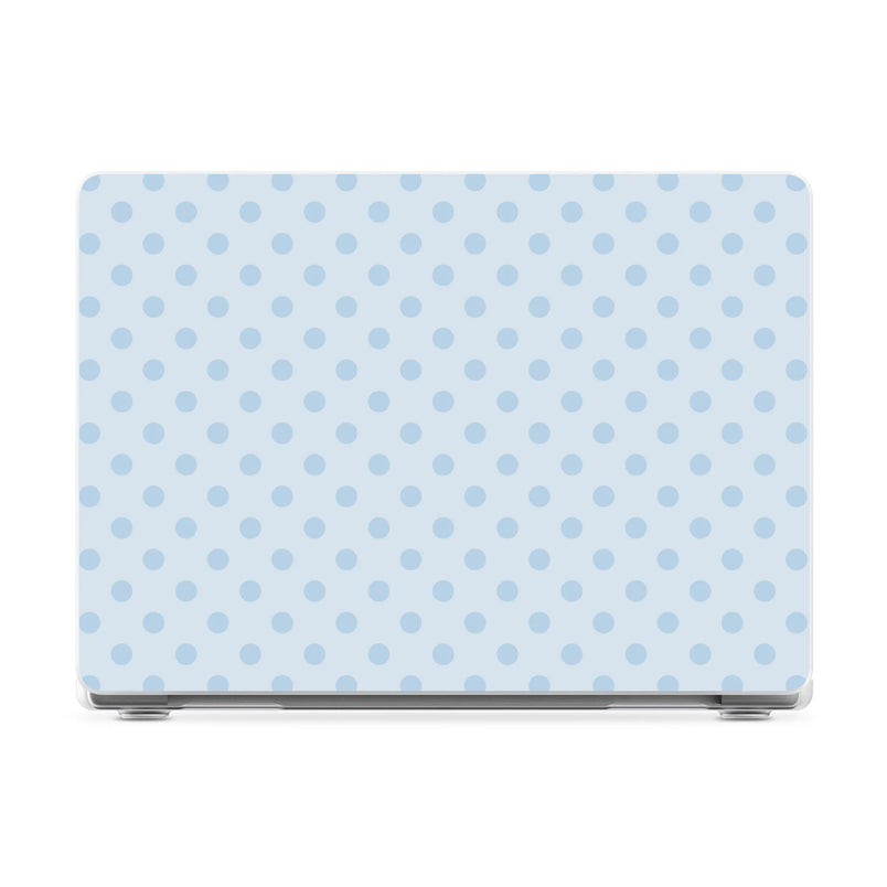Spotted in SoHo | Light Blue Polka Dot Laptop Shell - 13" MacBook Neo
