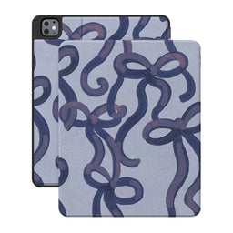 Love Me Knot | Blue Bow iPad Case