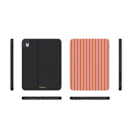 Perfect Stripes | Orange & Pink Stripes iPad Case