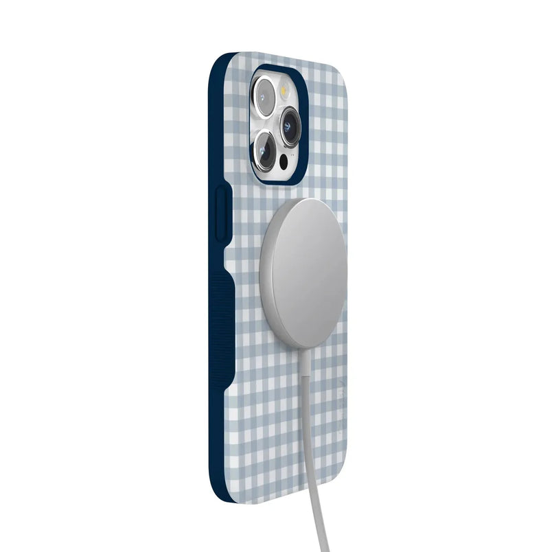 Pastel Picnic | Blue Gingham Case