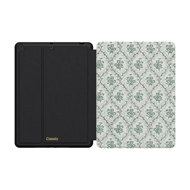 Sage Tapestry | Floral Vines iPad Case