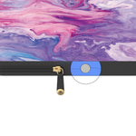Tie Dying Over You | Purple Marble Laptop Case