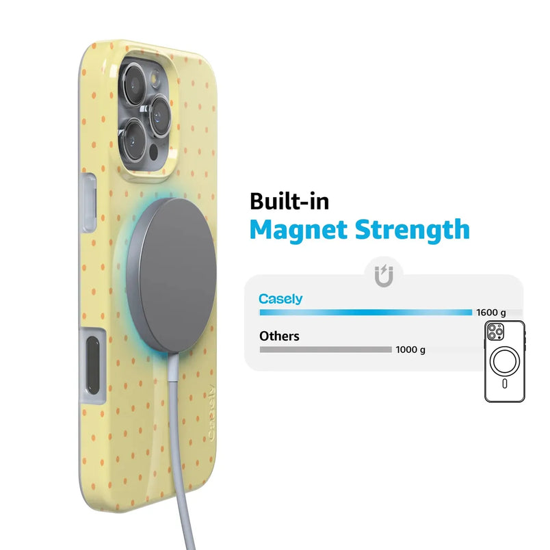 On the Dot | Yellow Polka Dot Case