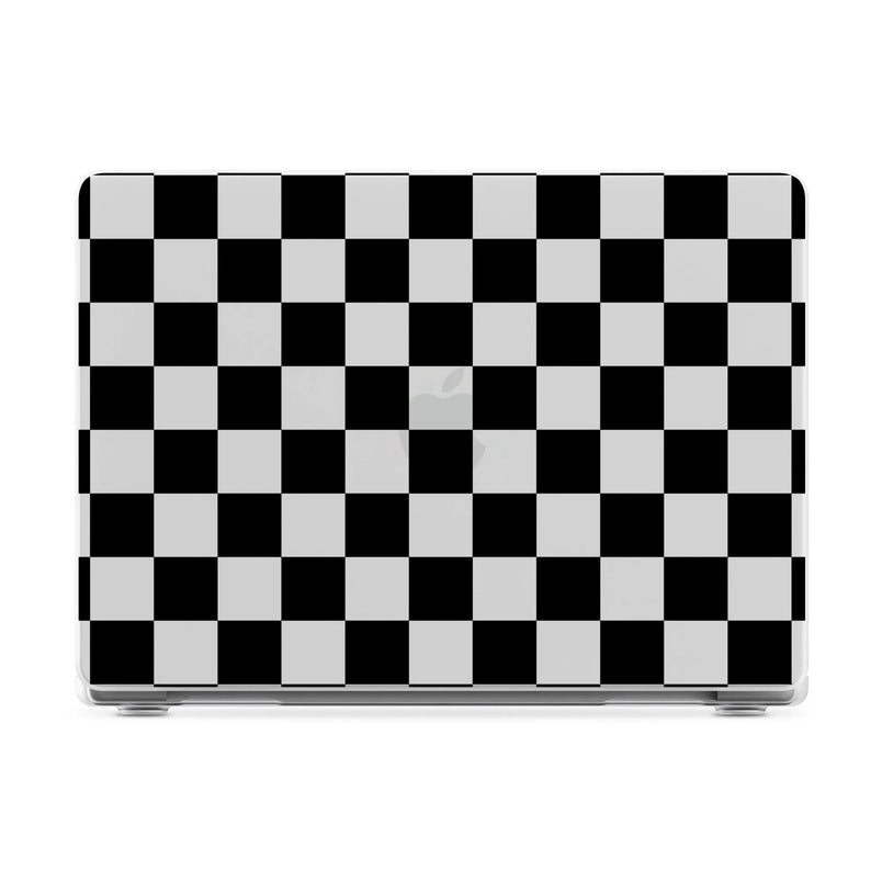 Fit Check | Black & Brown Checkerboard Laptop Shell - 14" MacBook Pro