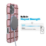 Uptown Gridlock | Pink Checkerboard Case