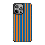 Go New York | Blue & Orange Stripes Case - iPhone 16 Pro