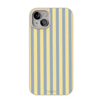 Coastline Stripes | Blue & Yellow Case - iPhone 13