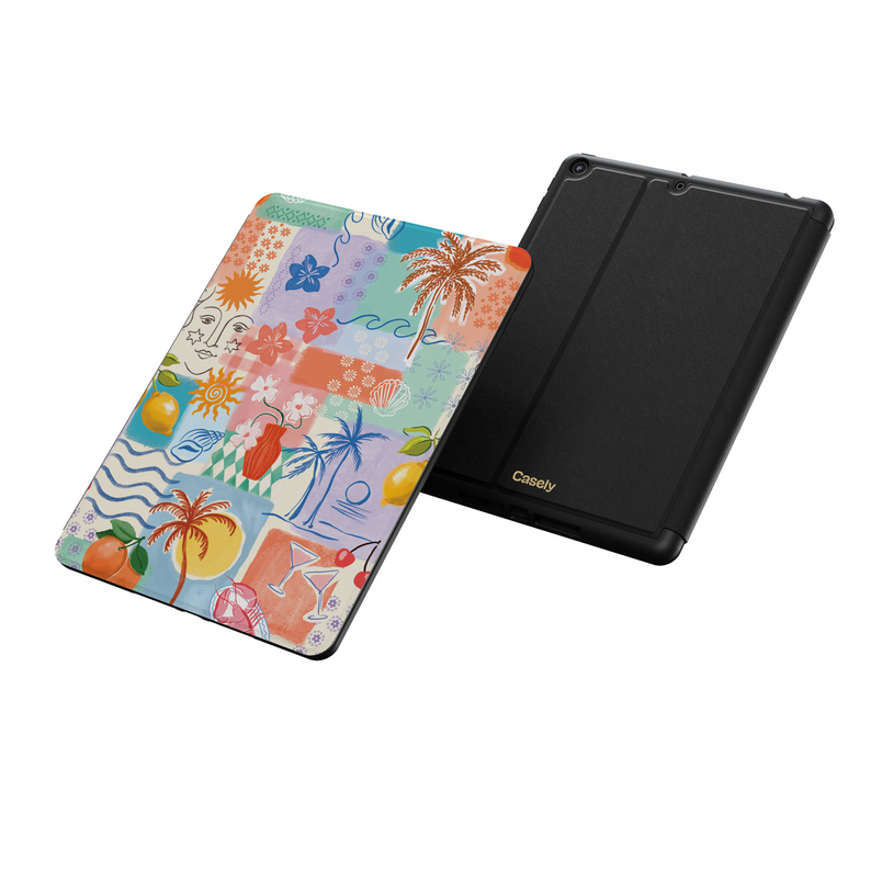 Tropical Heat | Beachy Collage iPad Case