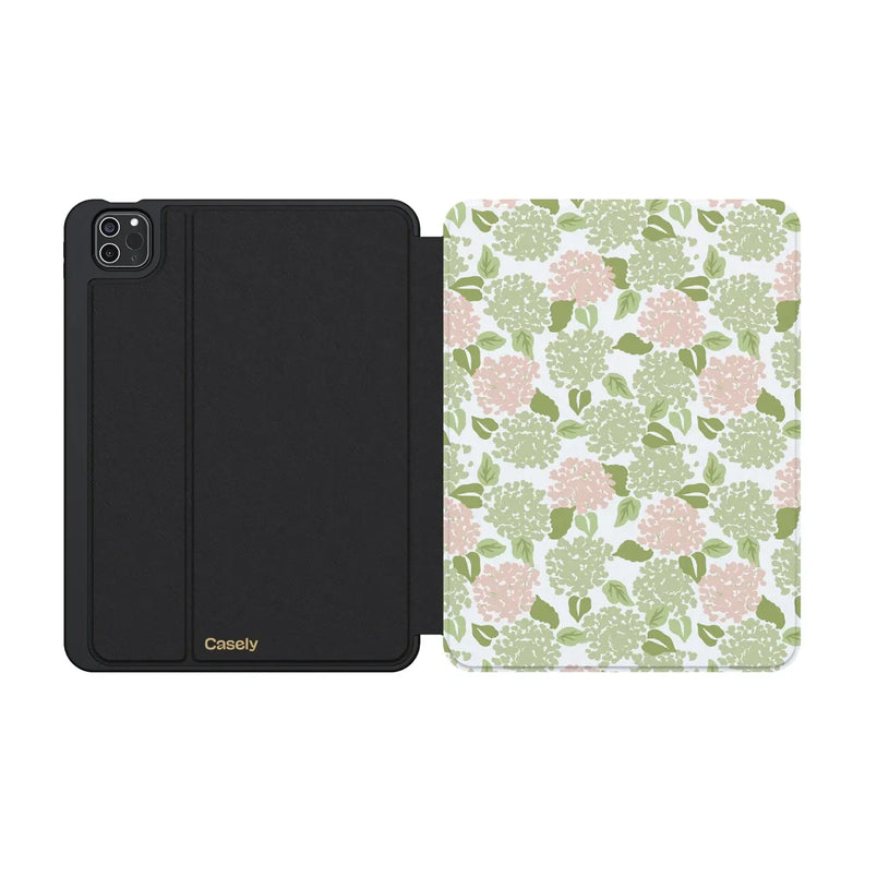 Hydrangea Haze | Floral Garden iPad Case