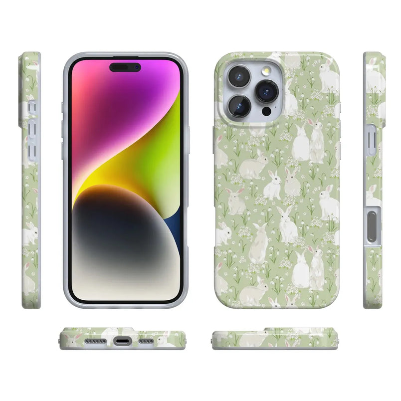 Hop to it | Green Bunny Case