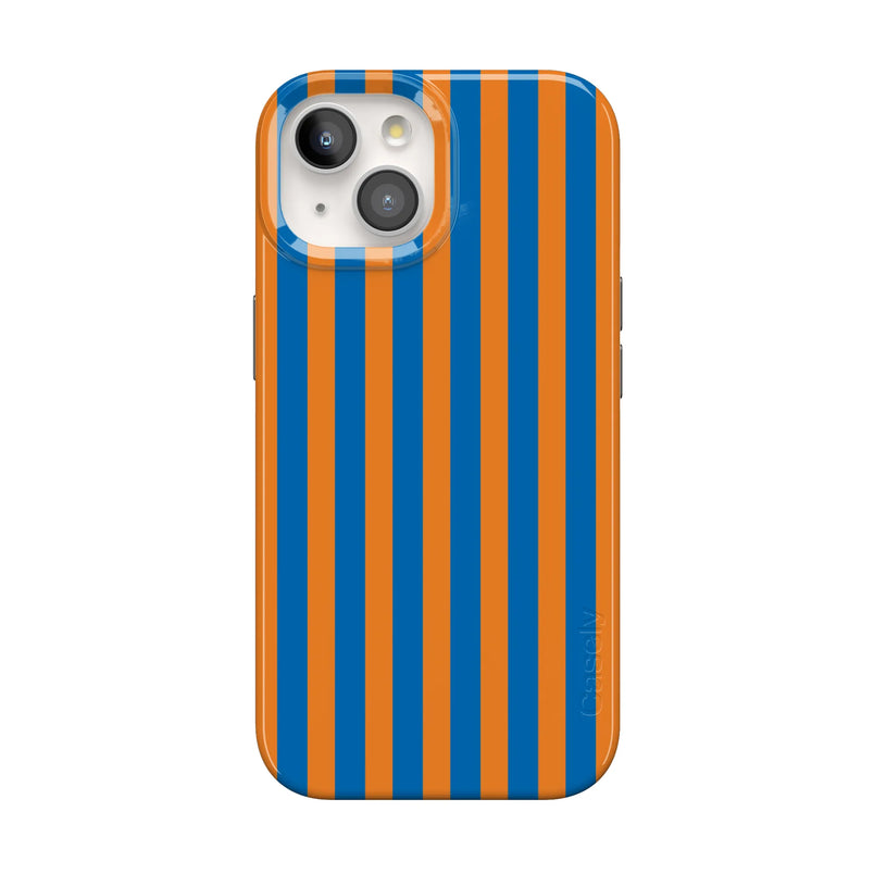 Go New York | Blue & Orange Stripes Case - iPhone 13