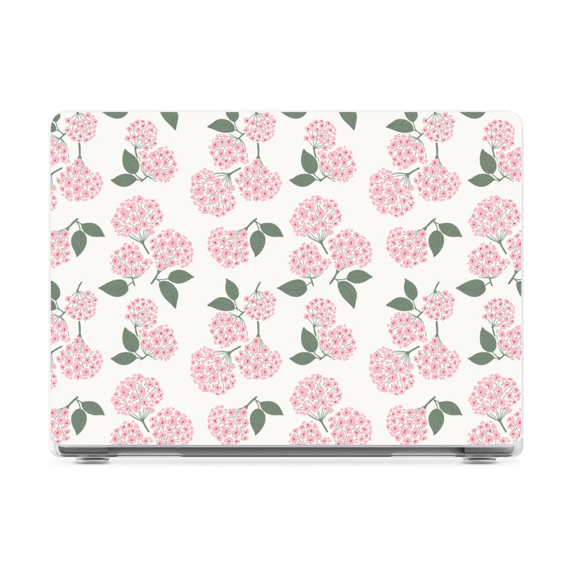 Nantucket Cottage | Pink Hydrangea Laptop Shell - 13" MacBook Neo