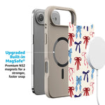 American Girlie | Red White & Blue Bows Case