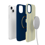 Coastline Stripes | Blue & Yellow Case