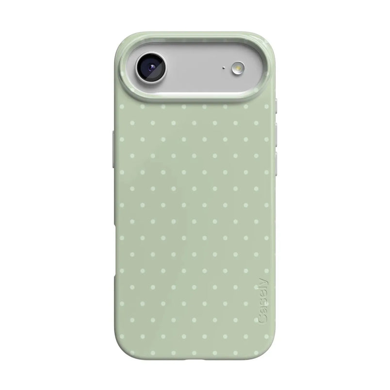 On the Dot | Green Polka Dot Case