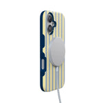 Coastline Stripes | Blue & Yellow Case