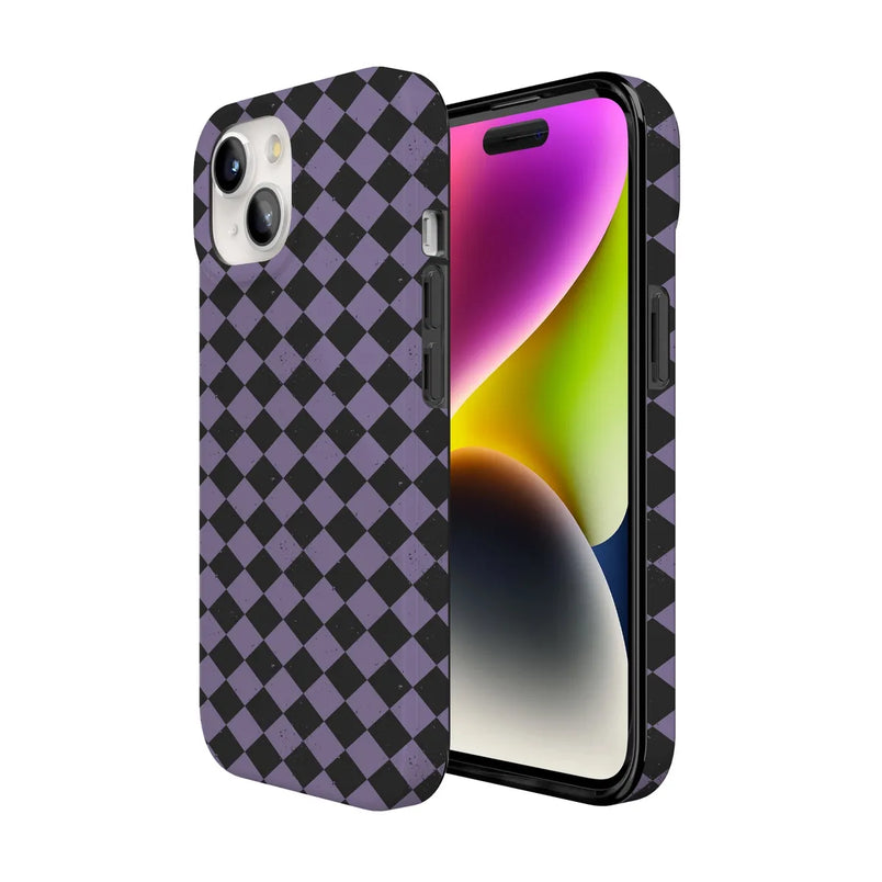 Midnight Hex | Purple Checkered Case